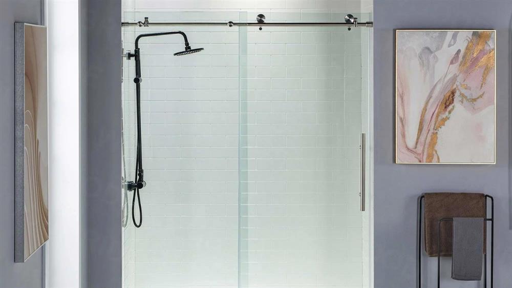 frameless shower